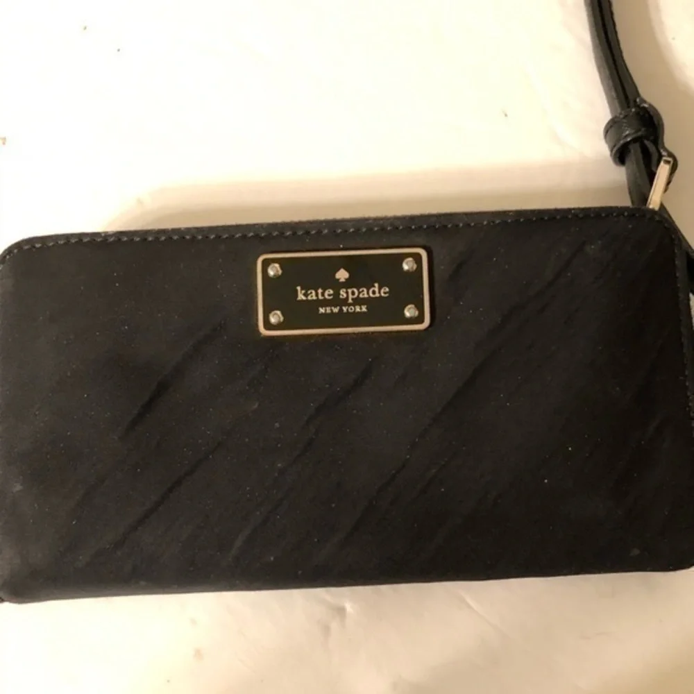 KATE SPADE nylon foldover crossbody bag